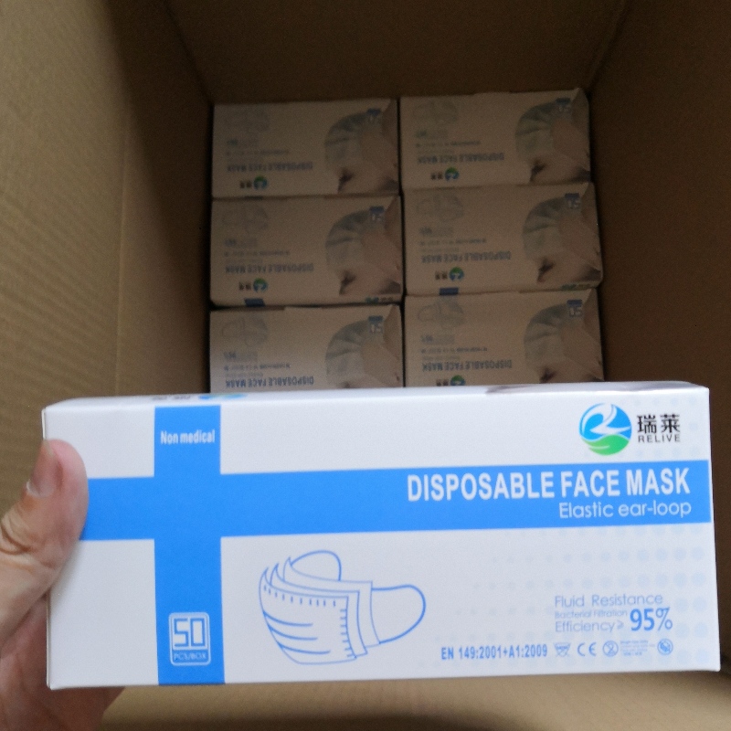 หน้ากากทางการแพทย์ที่ใช้แล้วทิ้ง