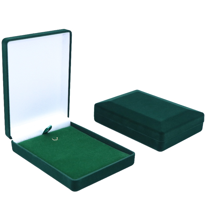 D-15 ที่กำหนดเองขายส่งกล่องกำมะหยี่สีดำและสีแดงสำหรับเหรียญสร้อยคอและเหรียญ