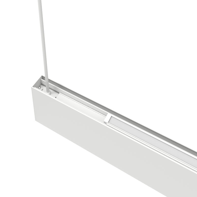 ป้องกันแสงสะท้อน UGR u003C16 linkable วิธีการแก้ปัญหาโดยไม่ต้องสกรูไฟ LED เชิงเส้นสำหรับห้องเรียนสำนักงานห้างสรรพสินค้าร้านค้าแฟชั่นร้านค้า
