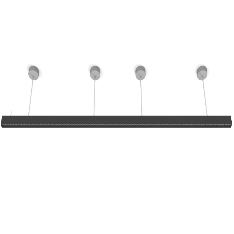 ป้องกันแสงสะท้อน UGR u003C16 linkable วิธีการแก้ปัญหาโดยไม่ต้องสกรูไฟ LED เชิงเส้นสำหรับห้องเรียนสำนักงานห้างสรรพสินค้าร้านค้าแฟชั่นร้านค้า