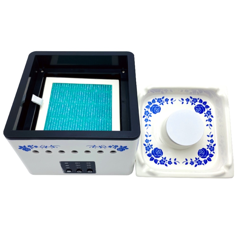 หน่วยสืบราชการลับทางอิเล็กทรอนิกส์ที่ทันสมัยและไร้ควันสร้างสรรค์เครื่องฟอกอากาศบนเดสก์ท็อป T1