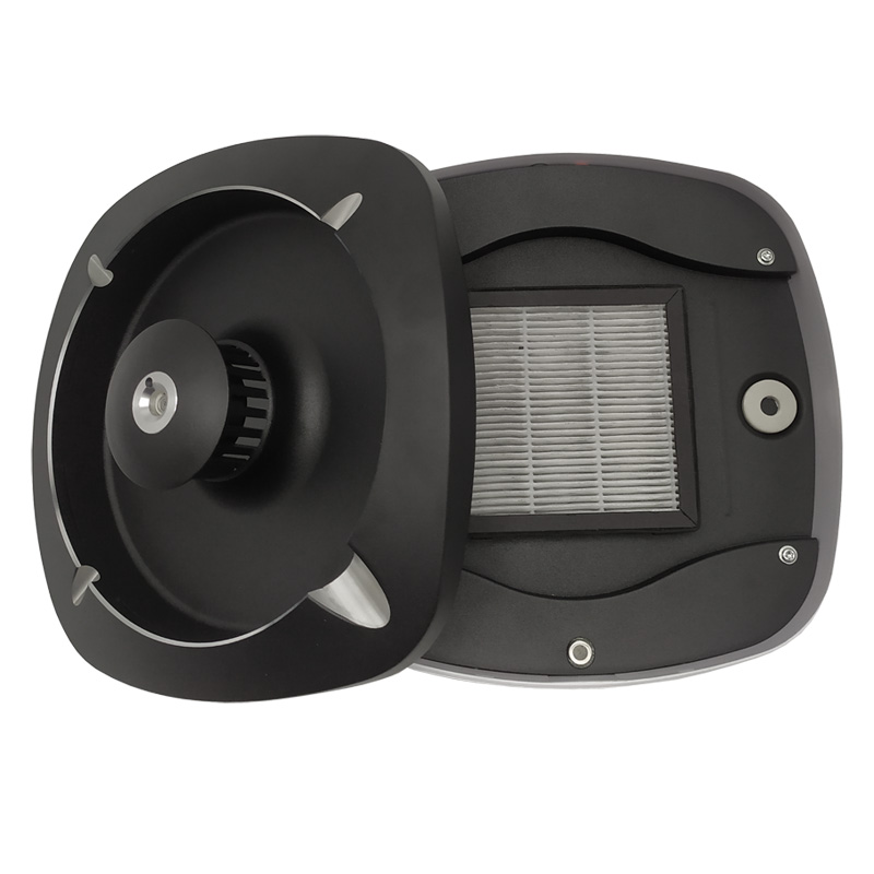 H เครื่องฟอกอากาศต่อต้านควันบุหรี่มือสองบริสุทธิ์อัตโนมัติของกลิ่นที่เขี่ยบุหรี่ไร้ควันอัจฉริยะอิเล็กทรอนิกส์