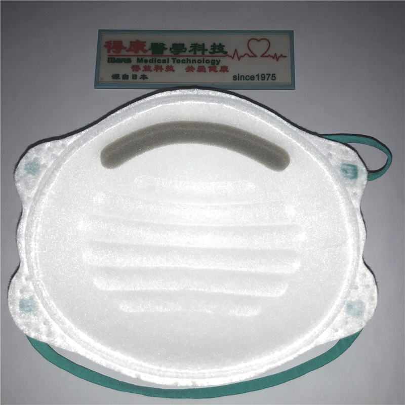 มาสก์ครึ่งหน้าทิ้งหน้ากากนอนวูฟเวนรูป N95 สำหรับการใช้งานด้วยตนเอง