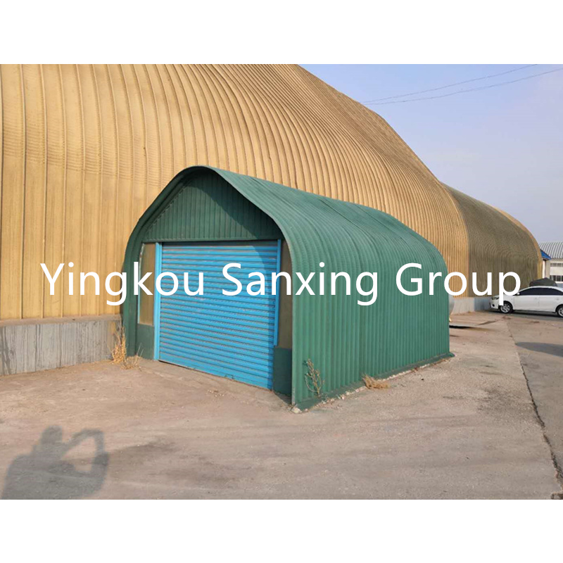Quonset หลายรูปร่างสร้างสายการผลิต