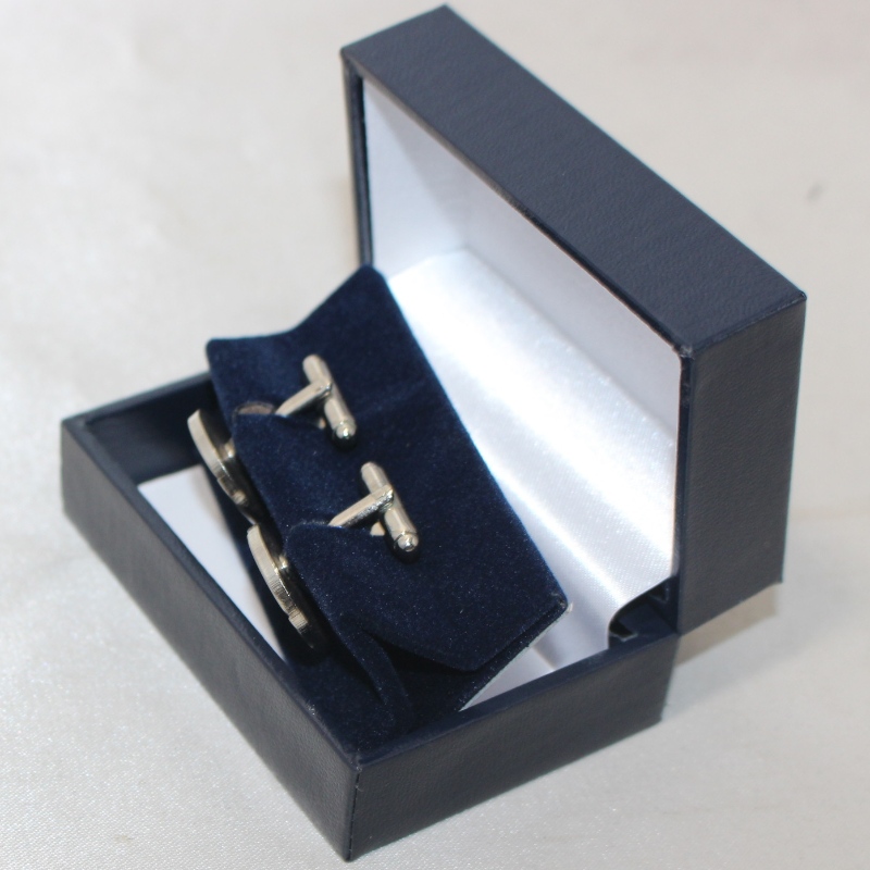 รายการ VK-1 สี่เหลี่ยมผืนผ้ากล่องพลาสติกปกคลุมด้วยกระดาษหนังเทียมสำหรับ 58 * 20 มม. ผูกคลิป, พวงกุญแจ, กระดุมข้อมือ, ป้าย, ฯลฯ mm.75 * 5...