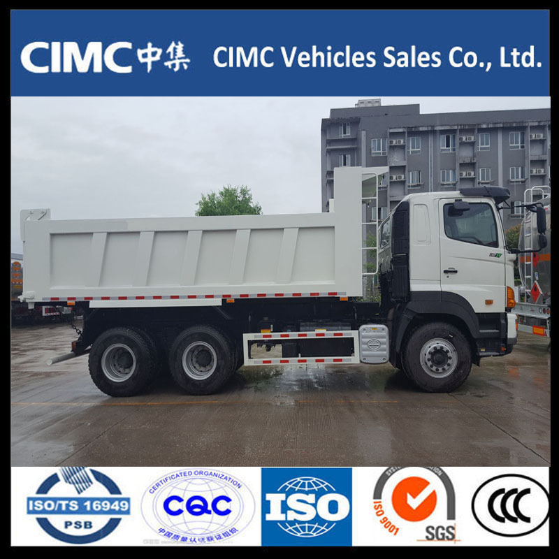 China Hino 700 6 * 4 350HP รถดัมพ์