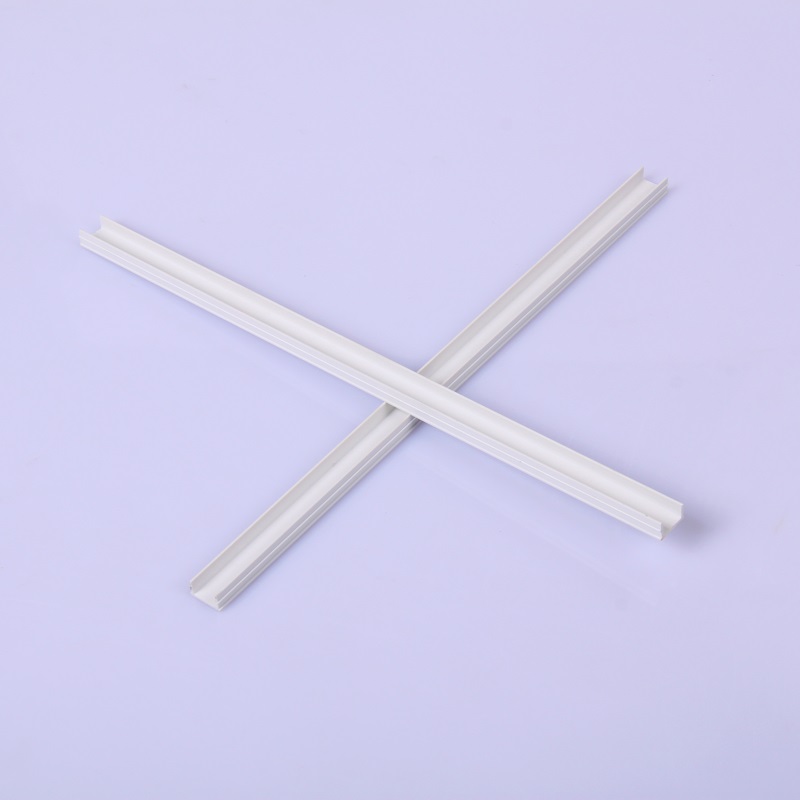 รางเลื่อนพลาสติกพีวีซีรางรูปตัวยูช่องพีวีซีราคาถูกสำหรับชิ้นส่วนลิ้นชักหน้าต่าง