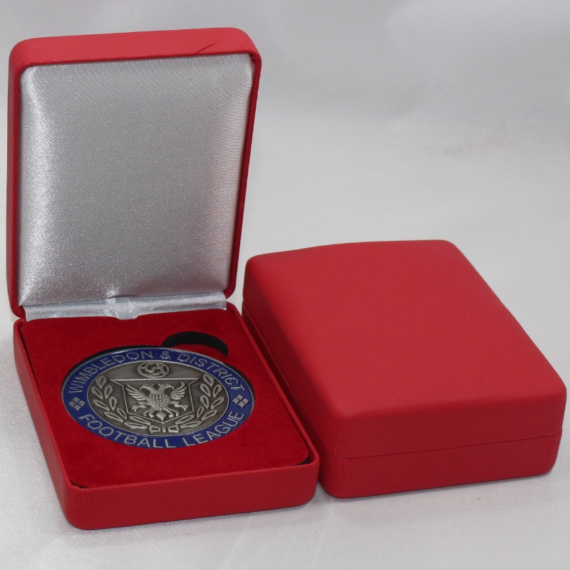 รายการ T-03 กล่องใส่เหรียญที่หุ้มด้วยผ้าสำลีหรือหนัง PU สำหรับเหรียญ 35-50 มม., ใส่เหรียญ ＆ เหรียญขนาดเล็ก, ฯลฯ . 70 * 91 * 35 มม. น้ำหนักป...