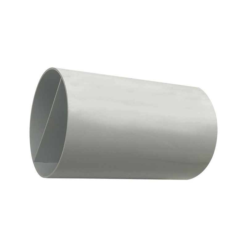 ท่อโปรไฟล์พลาสติกพีวีซีแบบกำหนดเองสำหรับระบบระบายอากาศ