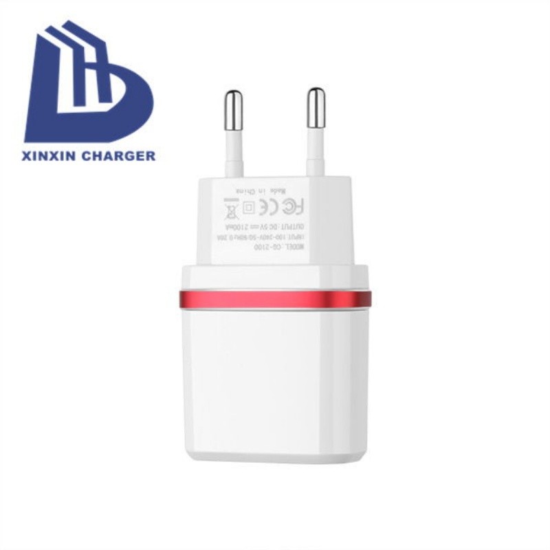 Super Fast Wall Pd Charger เครื่องชาร์จพกพาที่ชาร์จ 2.1A 2 พอร์ต