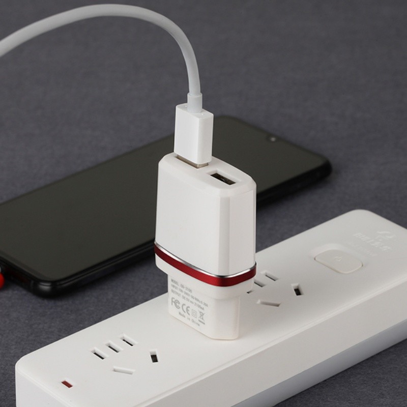 Super Fast Wall Pd Charger เครื่องชาร์จพกพาที่ชาร์จ 2.1A 2 พอร์ต