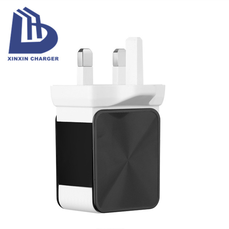 FCC. CE โทรศัพท์มือถือเครื่องชาร์จเร็วอะแดปเตอร์อเนกประสงค์ 2 พอร์ต USB เครื่องชาร์จแบบพกพาที่ชาร์จโรงงาน OEM