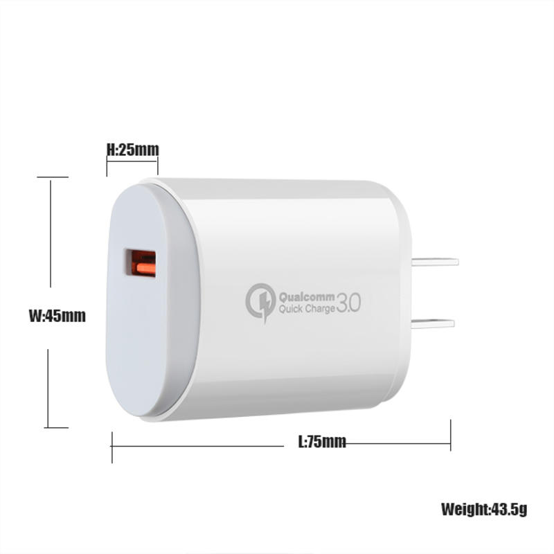 อังกฤษ PD 18w 3.0 ชาร์จอย่างรวดเร็ว USB C ชาร์จเครื่องชาร์จอเนกประสงค์เครื่องชาร์จแบบพกพา