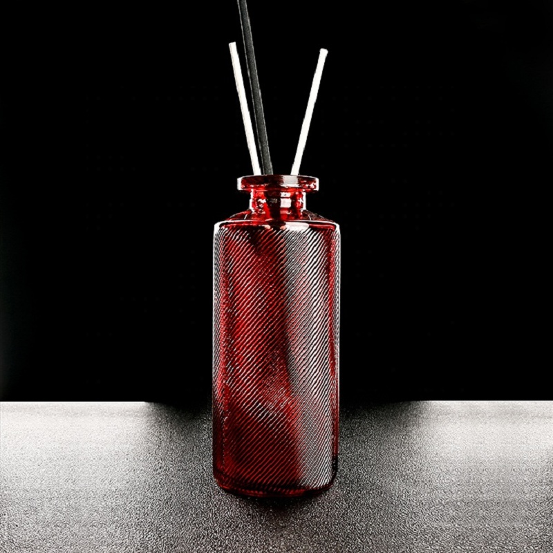 ขวดแก้วกระจายกลิ่นกกสีคุณภาพสูง