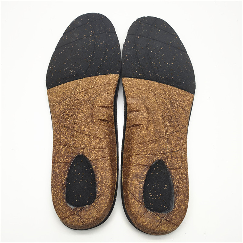 ฟังก์ชันการปรับแต่งเทอร์โมพลาสติกป้องกันการลื่นไถลช็อกเท้าพยาบาลไม้ก๊อกแก้ไขรองเท้า