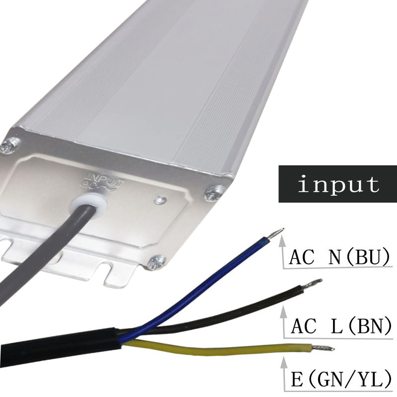 24v200w AC DC ควบคุมแรงดันไฟ LED