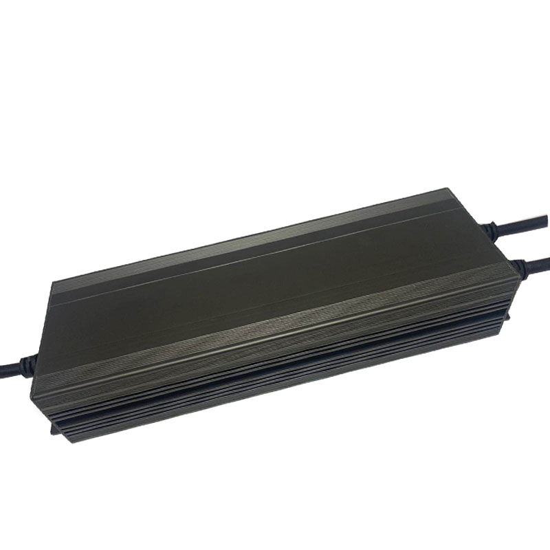 12v400w Zhongshan แรงดันไฟฟ้าคงที่คุณภาพสูงกันน้ำสีดำสีเทาอลูมิเนียมเชลล์ไดรเวอร์