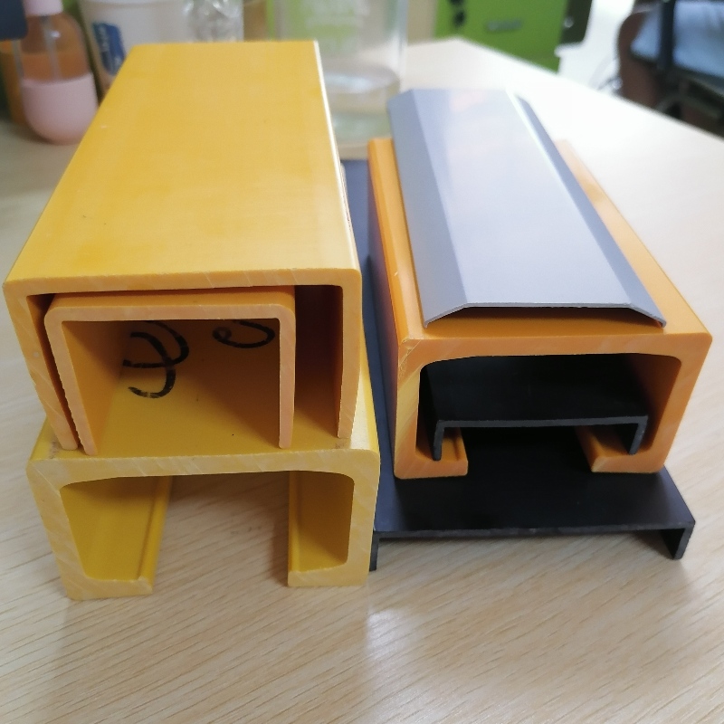 พีวีซีร่องตัวยูพีวีซี“ U” โครงพลาสติกโปรไฟล์ PVC Channel