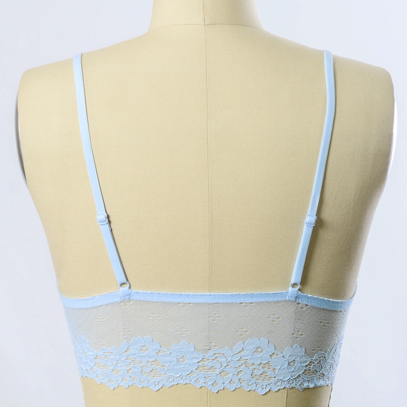 GA-5430 เกรซสาวดอกไม้ลูกไม้ strappy bralette ขายส่ง