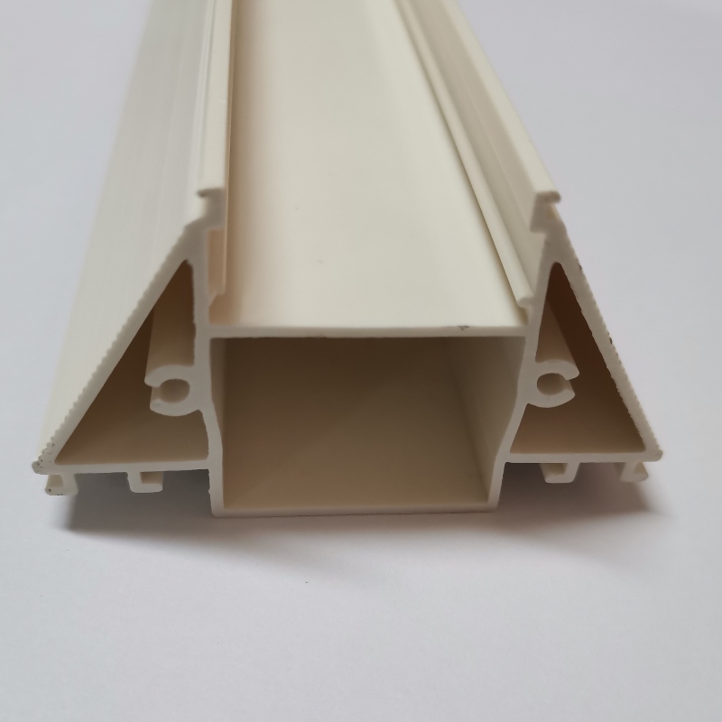 โปรไฟล์พลาสติกพีวีซีสําหรับการเลื่อนแสงของโปรไฟล์พลาสติกรีดเองจากผู้ผลิตพลาสติกจีน