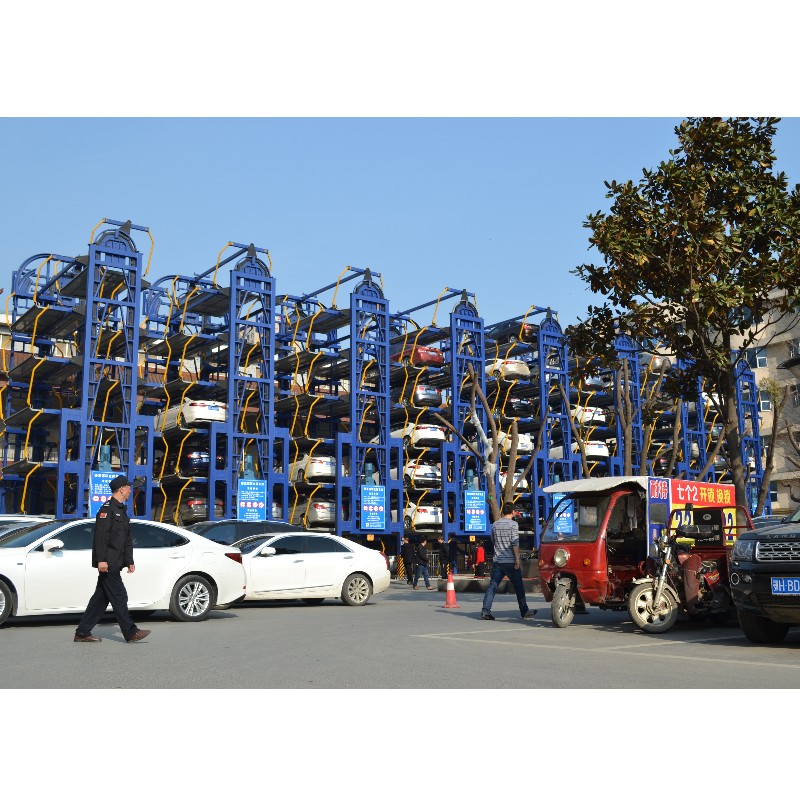 2021 ระบบจอดรถอัจฉริยะแบบใหม่สำหรับที่จอดรถแบบโรตารี่แนวตั้ง 8-20 SUV