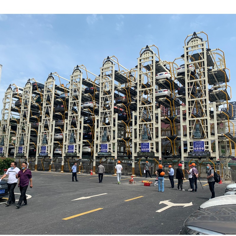 2021 ระบบจอดรถอัจฉริยะแบบใหม่สำหรับที่จอดรถแบบโรตารี่แนวตั้ง 8-20 SUV