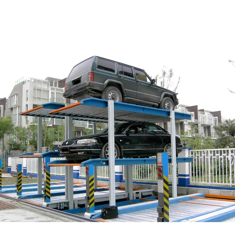 โปรโมชั่นบ้านอู่ซ่อมรถคู่คอลัมน์ไฮดรอลิกลิฟท์ที่จอดรถ