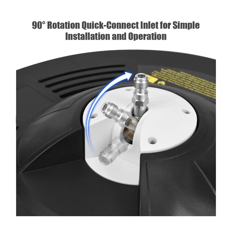 หัวฉีดน้ำยาทำความสะอาดพื้นผิว 15 นิ้ว