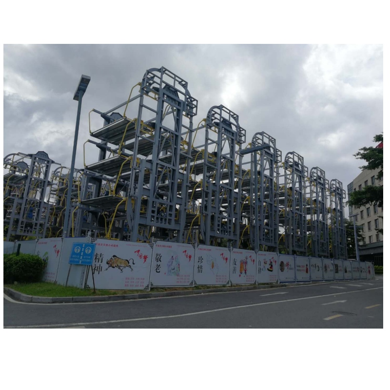 ยุโรปสมาร์ทหมุนระบบที่จอดรถอัจฉริยะสามมิติโรงรถ