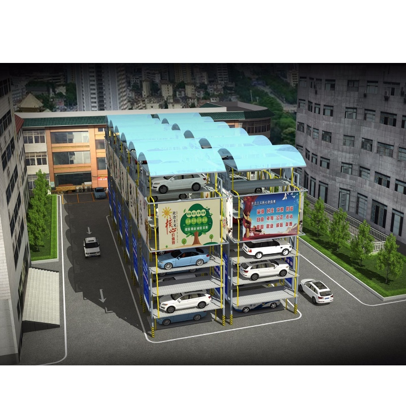 ยุโรปสมาร์ทหมุนระบบที่จอดรถอัจฉริยะสามมิติโรงรถ