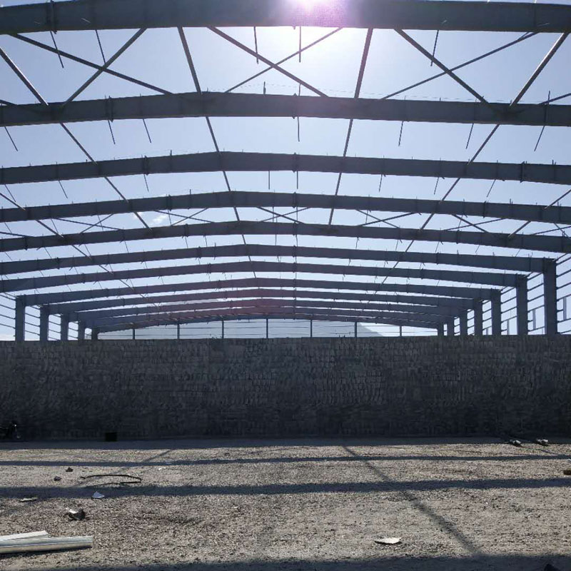 ขายส่งชุดโครงสร้างเหล็กอุตสาหกรรมที่กำหนดเองอาคารคลังสินค้าการประชุมเชิงปฏิบัติการ