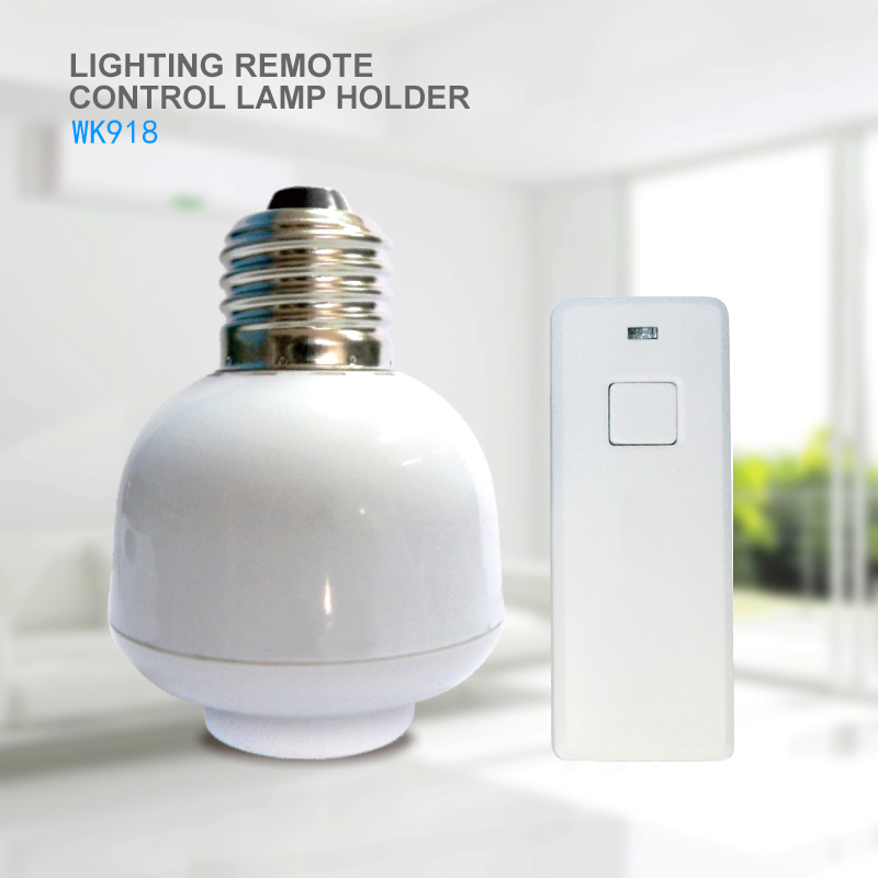 ที่จับหลอดไฟควบคุมระยะไกล WK918