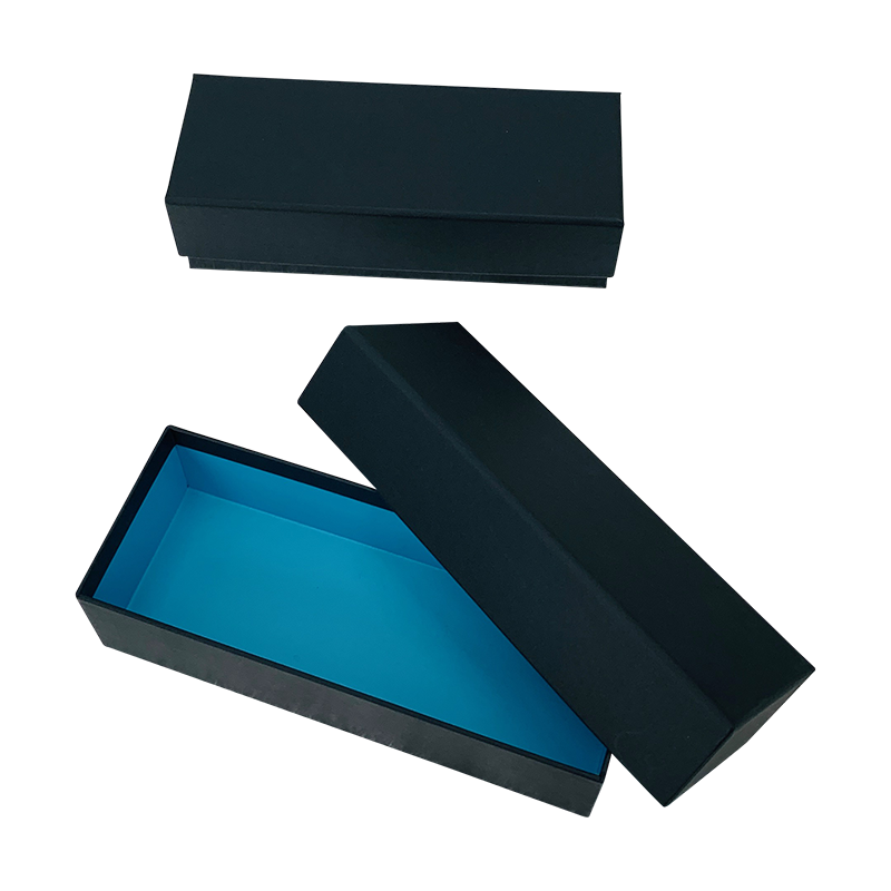 1015YSS กล่องของขวัญสีฟ้าพร้อมฝาปิดกล่องของขวัญกระดาษผู้ผลิต