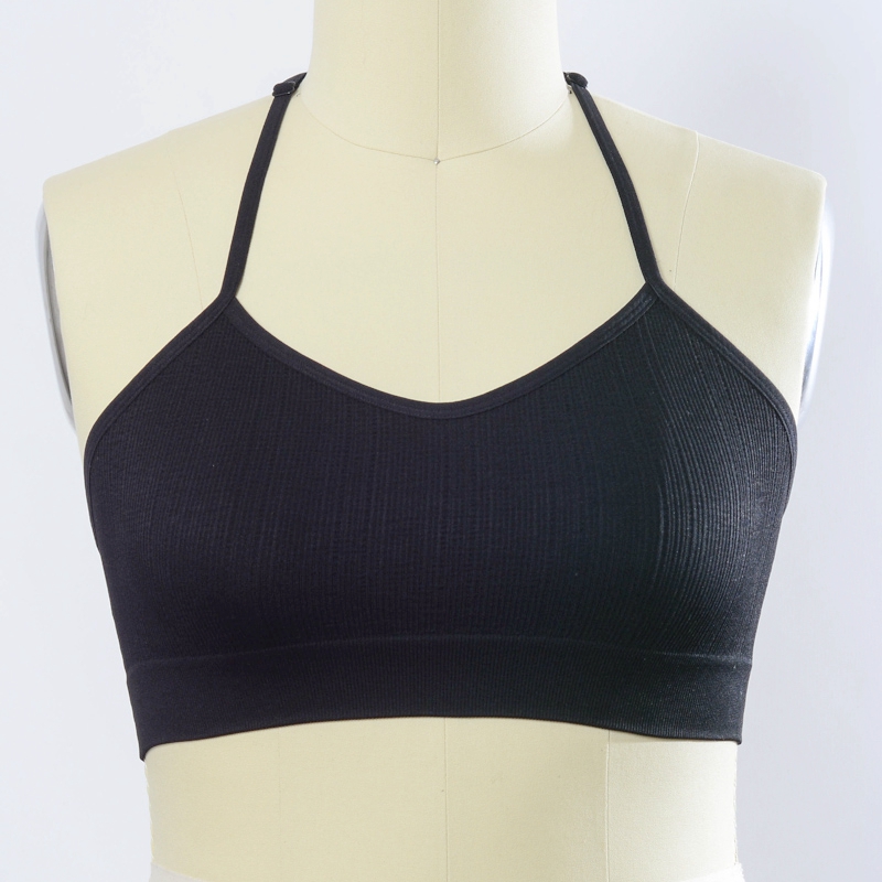 GA-5330 ขนาดบวกรอยสักตาข่าย Racerback Bralette