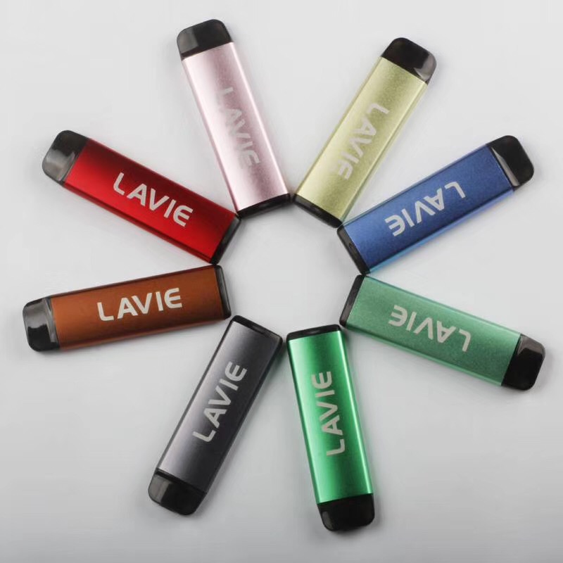 ขายร้อน 800 พัฟปากกา Vape แบบใช้แล้วทิ้ง LAVIE ไม่มีการรั่วไหล