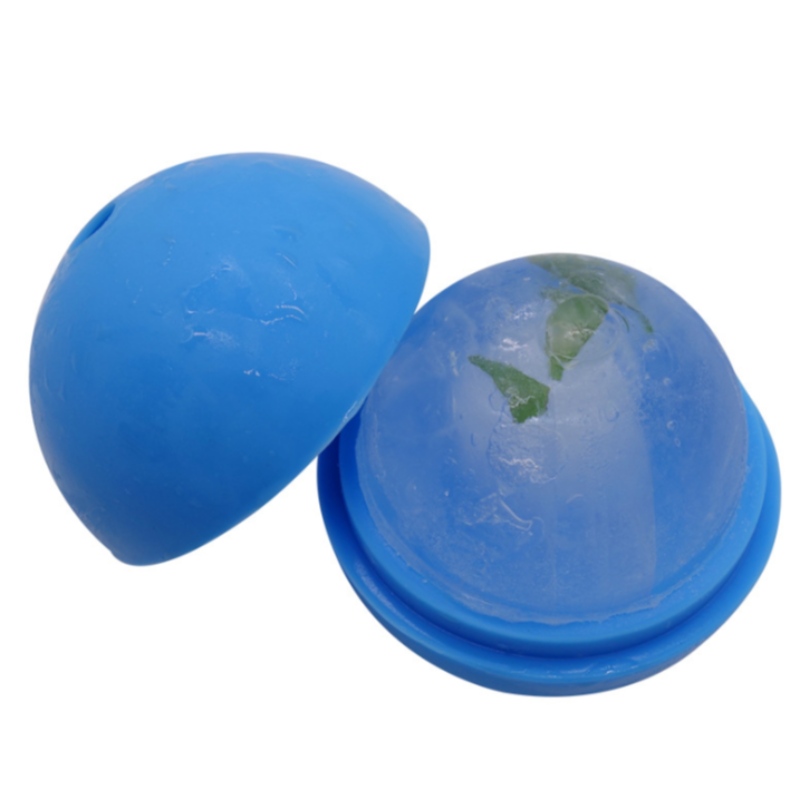 ซิลิโคนฮ็อกกี้น้ำแข็งซิลิโคนแม่พิมพ์ฮ็อกกี้น้ำแข็ง 6 ซม. ขนาดใหญ่จุดฮ็อกกี้น้ำแข็งรอบแม่พิมพ์ฮ็อกกี้น้ำแข็งหลายสีทำน้ำแข็...