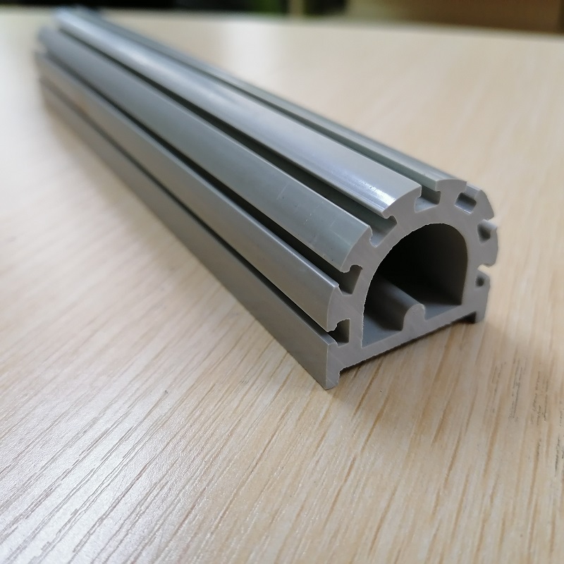 โรงงานโปรไฟล์พีวีซีโปรไฟล์อุตสาหกรรมพีวีซีโปรไฟล์พีวีซีรูปตัว D