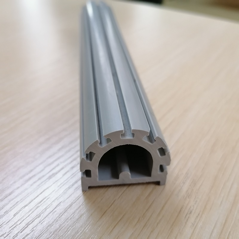 โรงงานโปรไฟล์พีวีซีโปรไฟล์อุตสาหกรรมพีวีซีโปรไฟล์พีวีซีรูปตัว D