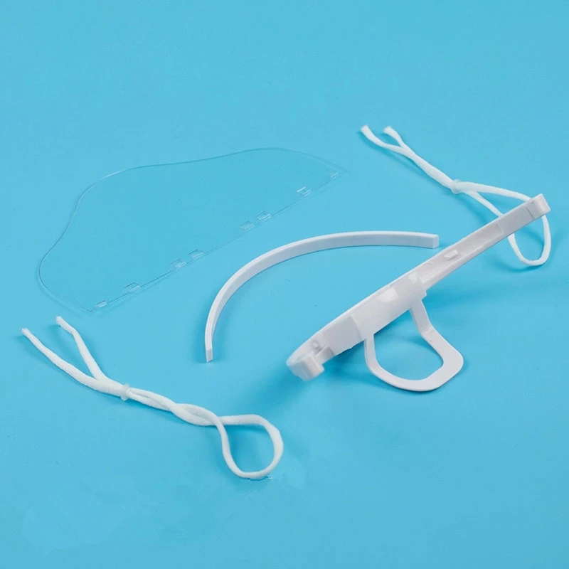 ฝาครอบป้องกันห้องครัว Anti Fog Nose Mouth Shield พลาสติกใส