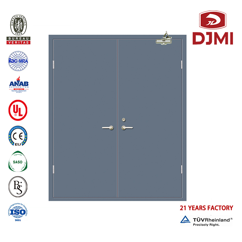 โรงงานจีน Ul ประตูสแตนเลสสตีลประตูเหล็กทนไฟคุณภาพสูงประตูสวิงคู่ขายหน้าต่างทนไฟสแควร์ Socool ประตูเหล็กกันไฟประตูตกแต่งราคาถ...