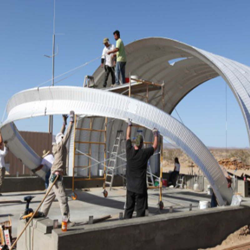 No-Girder Nut & Bolt สายการผลิตอาคารหลายรูปทรง