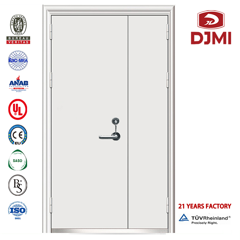 ประตูเหล็กทนไฟคุณภาพสูงขายส่ง American Double Leaf ประตูราคาถูกประตูทางเข้าคุณภาพสูงได้รับคะแนนด้วยประตูเหล็กไฟของโรงแรมที่กำหนดเ...