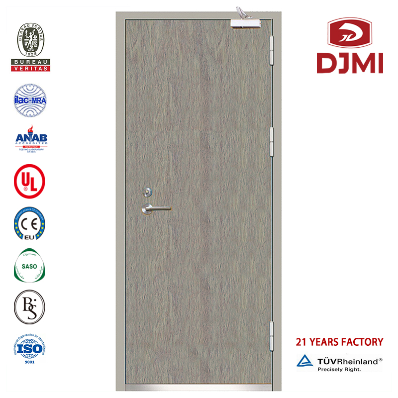 โรงงานจีนในการเข้าถึงเครื่องยนต์เชิงพาณิชย์ประตูเหล็กทนความร้อนทนความร้อนคุณภาพสูง 2 แผง Bs A Fire พร้อมกาวนิรภัยภายในประตูเห...