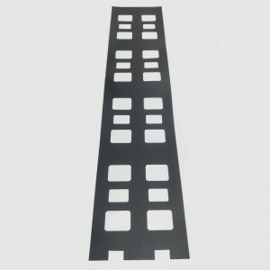 0.175mmpc ฉนวนแผ่นสีดำทนอุณหภูมิสูงทนไฟฉนวนปะเก็น