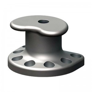 เหล็กหล่อเหล็กเดี่ยวและอู่ต่อเรือโลมากับเสาเหล็กเรือ