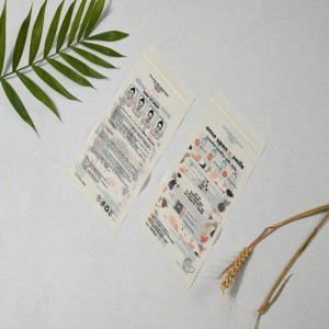 ถุงซิปขนาดเล็กสำหรับปุ๋ยหมักที่ย่อยสลายได้