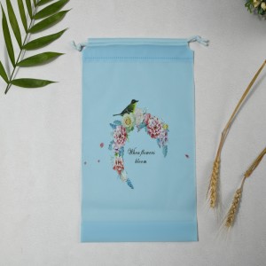 อีวาการ์ตูนพิมพ์แต่งหน้าเชือกกระเป๋าเครื่องสำอางกระเป๋าผู้หญิงเดินทางแต่งหน้ารองเท้ากระเป๋า