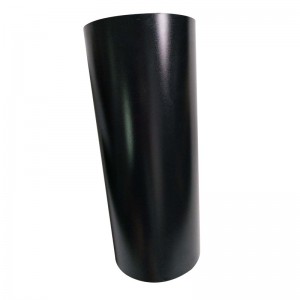 ฟิล์มฉนวนกันความร้อนทนไฟฟิล์มพีซีสีดำ