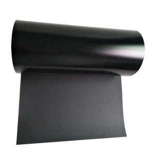 ฟิล์มฉนวนกันความร้อนทนไฟฟิล์มพีซีสีดำ