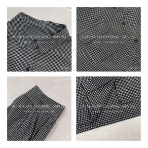 ง่ายออกแบบแฟชั่นสันทนาการพิมพ์สีผ้าฝ้ายและผ้าลินิน